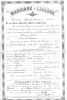 Clarence Earls and Hannah Harrison Marriage Certificate